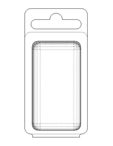 Blister amb autotancament 55x30x10 mm - Pack 750 unit.