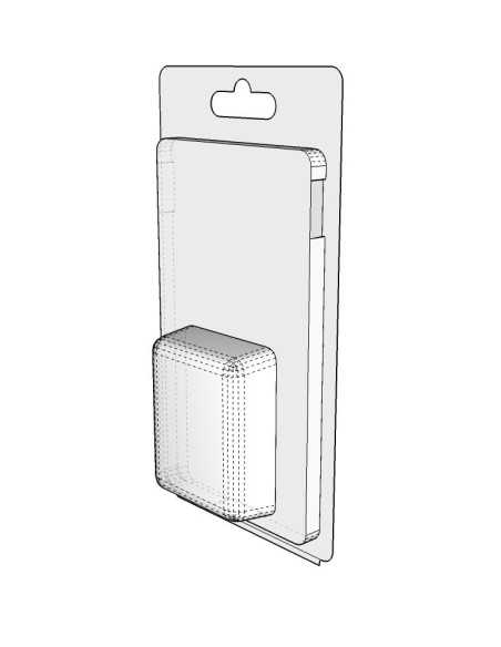 Blister amb autotancament 50x40x15 mm - Pack 350 unit.