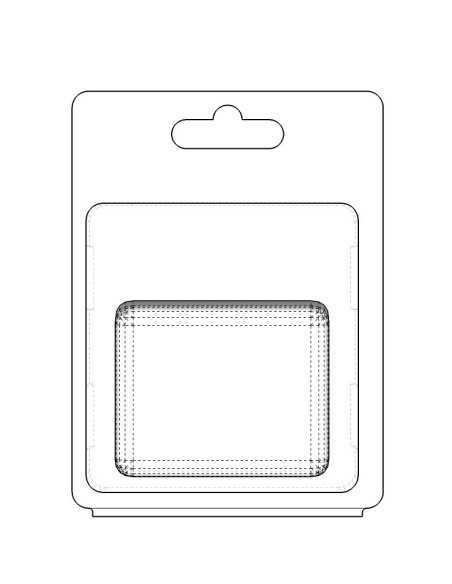 Blister amb autotancament 50x40x15 mm - Pack 500 unit.