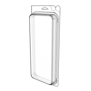 Blister amb autotancament 297x125x30 mm - Pack 90 unit.