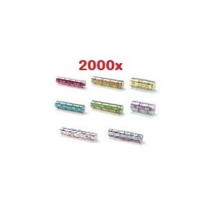 Pack 2000 blisters diversos para monedas de 1ct 2ct 5ct 10ct 20ct 50ct 1 € y 2 €