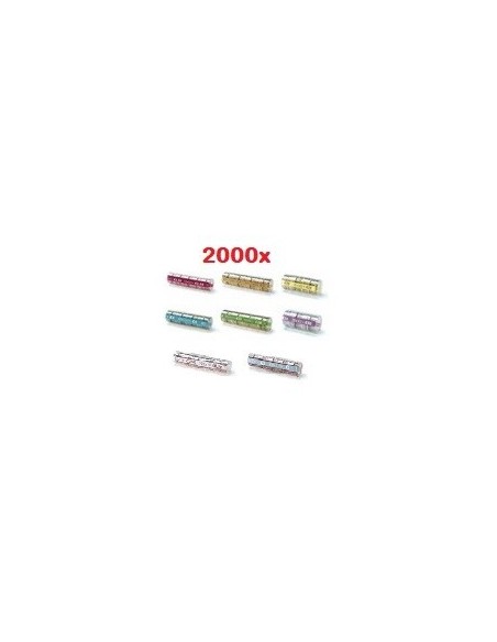 Pack 2000 blisters diversos para monedas de 1ct 2ct 5ct 10ct 20ct 50ct 1 € y 2 €