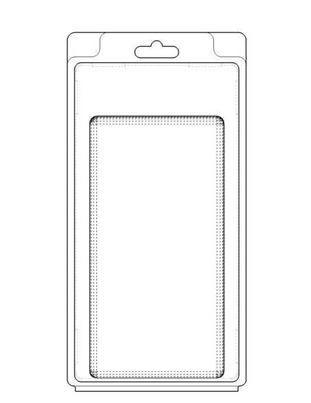 Blister amb autotancament 155x80x25 mm - Pack 280 unit.