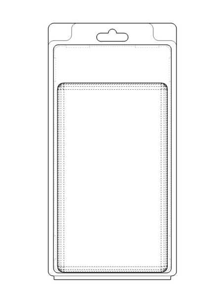 Blister autocierre 155x90x35 mm - Pack 280 uds.