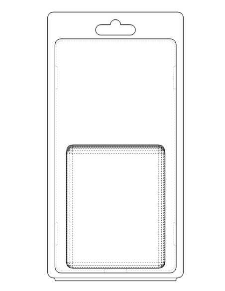 Blister autocierre 80x65x15 mm - Pack 300 uds.