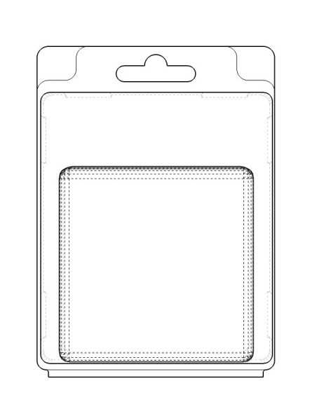 Blister autocierre 80x80x30 mm - Pack 240 uds.