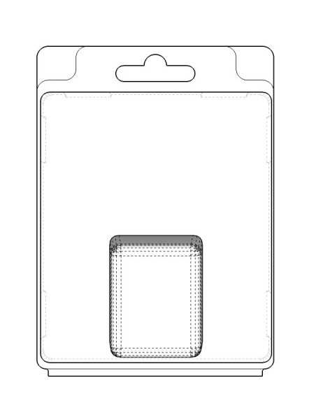 Blister amb autotancament 50x40x25 mm - Pack 240 unit.