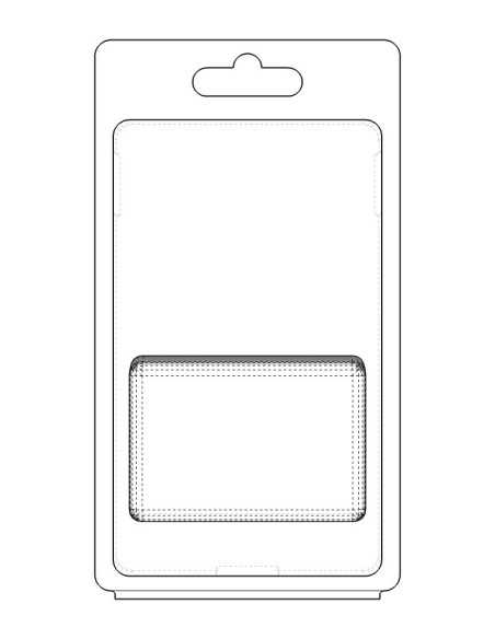 Blister amb autotancament 38x56x16 mm - Pack 350 unit.