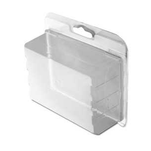 Blister amb autotancament 84x120x30 mm - Pack 400 unit.