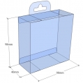 Caja transparente plegable 98x98x40 mm